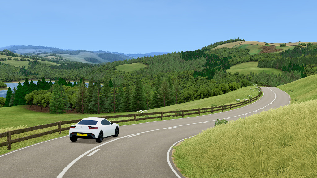 Screenshot from Slow Roads