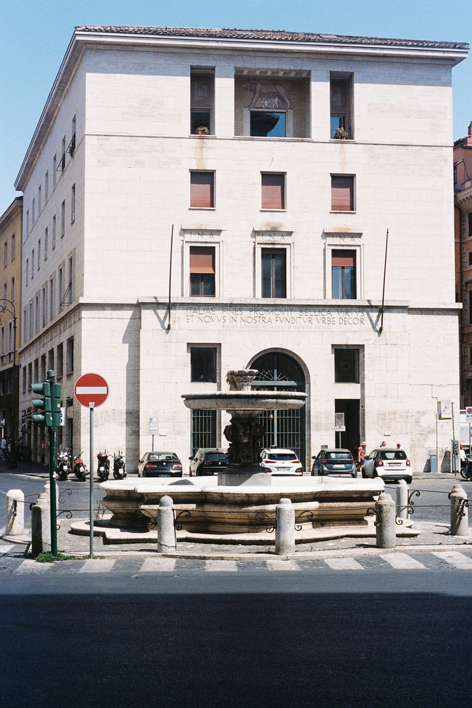 The former offices of the Istituto Nazionale delle Assicurazioni in the Piazza di Sant'Andrea della Valle